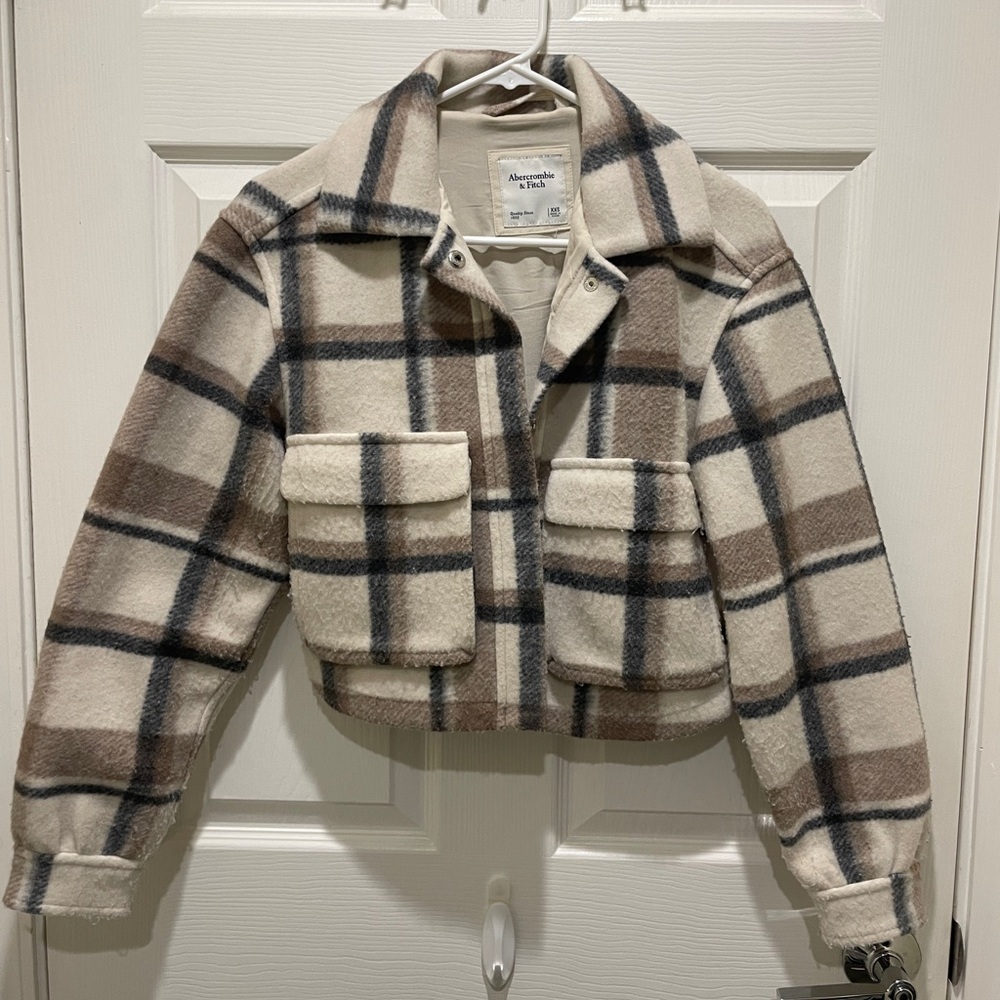 Cropped Shirt Jacket